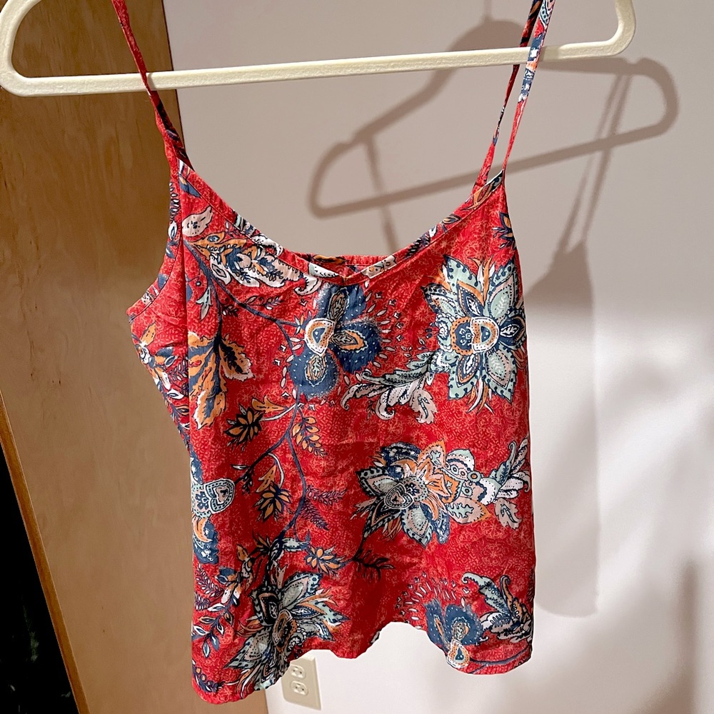 Floral Print Hollister Tank Top